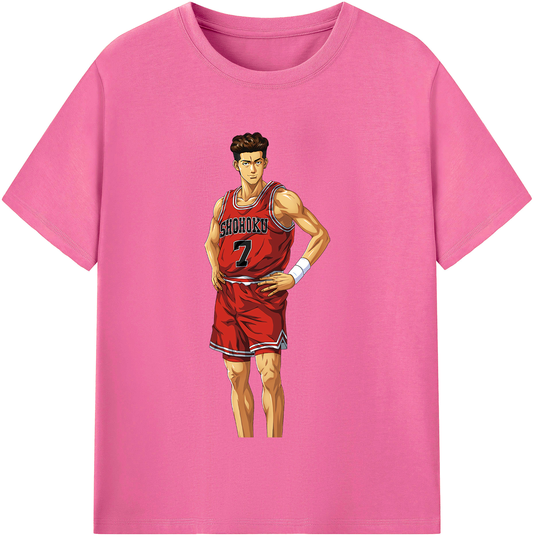 （画像用） SLAM DUNK／スラムダンク レディースカジュアルプリントTシャツ（綿100％）